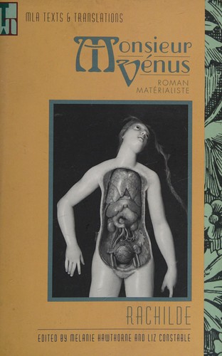 Cover for Monsieur Vénus