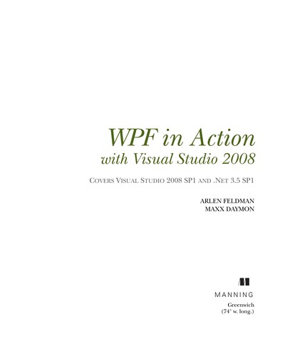 Cover for WPF in action with Visual Studio 2008