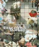 Cover for Research methods for the behavioral sciences