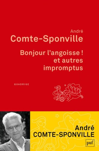 Cover for Bonjour l'angoisse ! et autres impromptus
