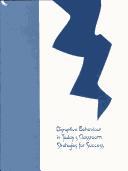 Cover for Disruptive behaviour in today's classroom
