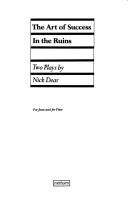 Cover for The art of success ; In the ruins