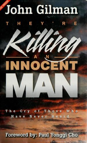 Cover for They're killing an innocent man