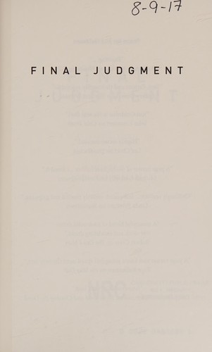 Cover for Final Judgment