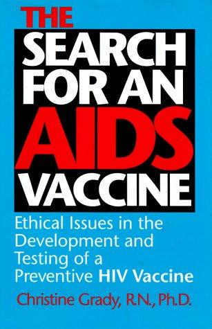 Cover for The search for an AIDS vaccine