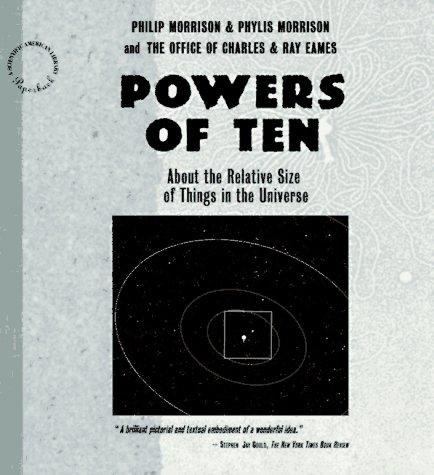Cover for Powers of Ten (Scientific American Library Paperback)