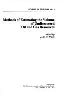 Cover for Methods of estimating the volume of undiscovered oil and gas resources