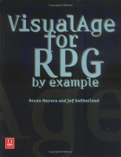 Cover for VisualAge for RPG by example
