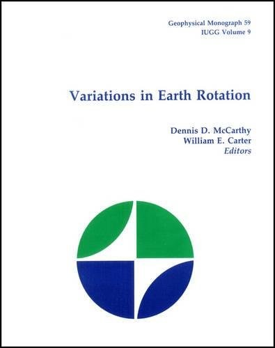 Cover for Variations in Earth rotation