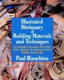 Cover for Illustrated dictionary of building materials and techniques