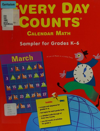 Cover for Every Day Counts: Calendar Math