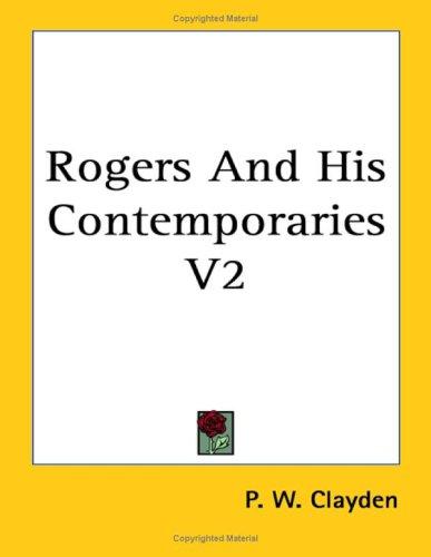 Cover for Rogers and His Contemporaries