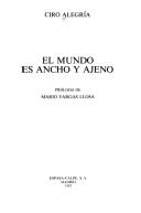 Cover for El mundo es ancho y ajeno