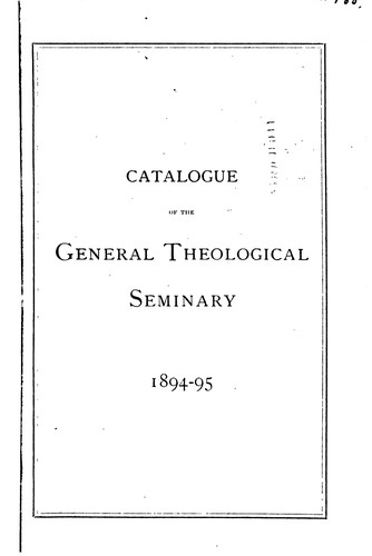Cover for Catalogue
