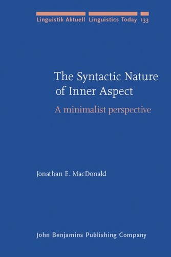 Cover for The syntactic nature of inner aspect