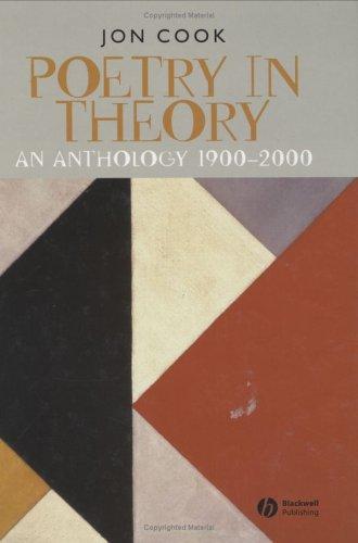 Cover for Poetry in Theory