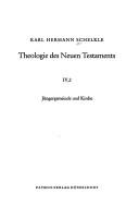 Cover for Theologie des Neuen Testaments.