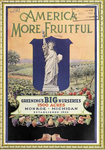 Cover for America more fruitful [catalog]