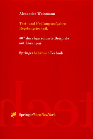 Cover for Test- und Prüfungsaufgaben Regelungstechnik