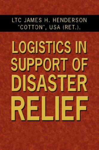 Cover for Logistics in Support of Disaster Relief