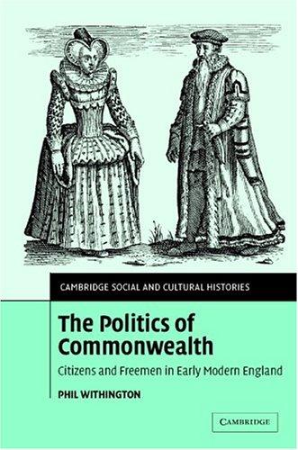 Cover for The politics of commonwealth