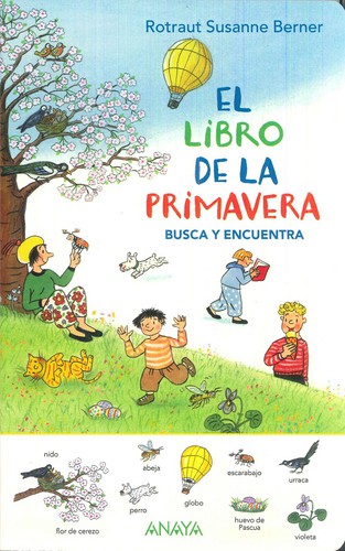 Cover for libro de la primavera. Busca y encuentra