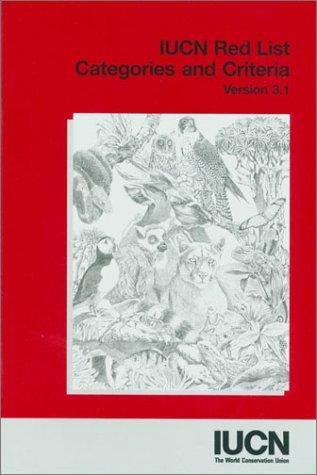 Cover for IUCN red list categories and criteria