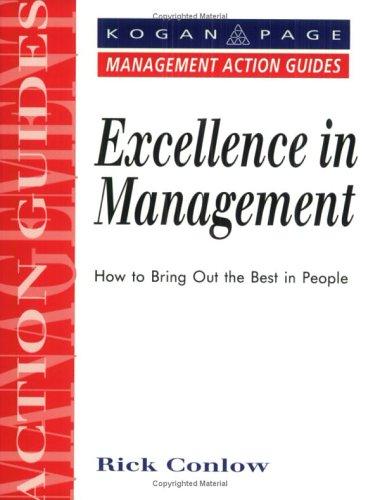 Cover for Excellence in Management (Management Action Guides)