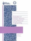 Cover for Evaluation of Indicator Bacteria Using Molecular Fingerprinting