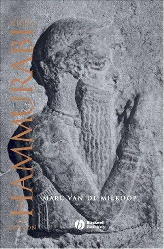 Cover for King Hammurabi of Babylon