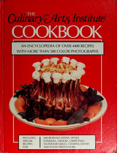 Cover for The Culinary Arts Institute cookbook.