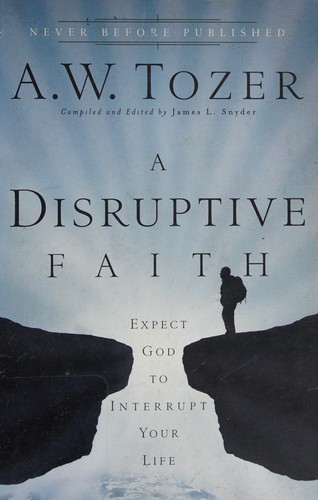 Cover for A disruptive faith
