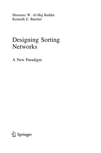 Cover for Designing sorting networks