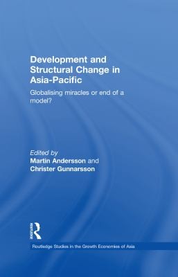 Cover for Development and Structural Change in Asia-Pacific
