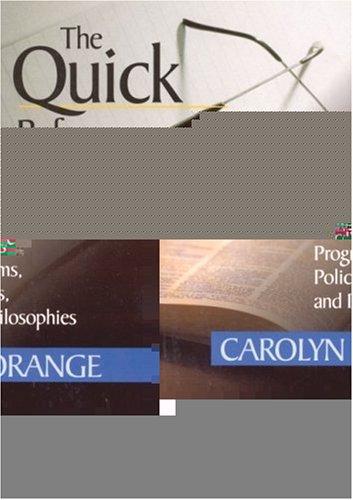 Cover for The Quick Reference Guide to Educational Innovations