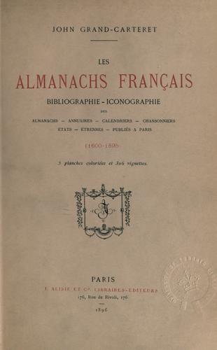Cover for Les almanachs français
