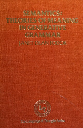 Cover for Semantics