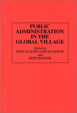 Cover for Public administration in the global village