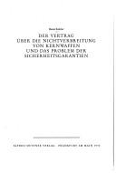 Cover for Der Vertrag über die Nichtverbreitung von Kernwaffen und das Problem der Sicherheitsgarantien.