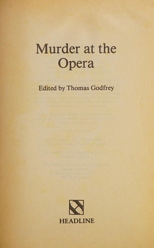 Cover for Murder At the Opera