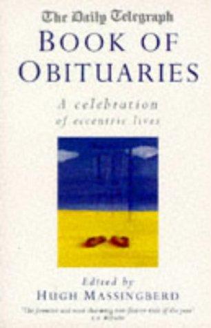 Cover for "Daily Telegraph" Book of Obituaries