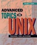 Cover for Advanced topics in UNIX