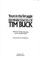 Cover for Yours in the struggle