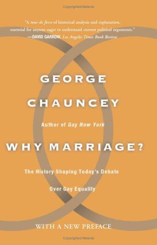 Cover for Why Marriage?