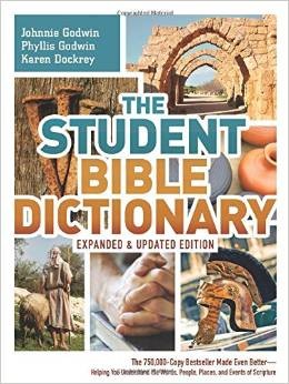 Cover for The Student Bible Dictionary