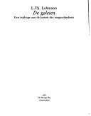 Cover for De galeien