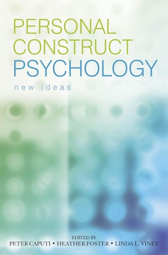 Cover for Personal construct psychology