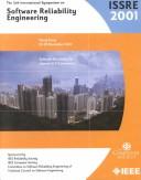Cover for 12th International Symposium on Software Reliability Engineering