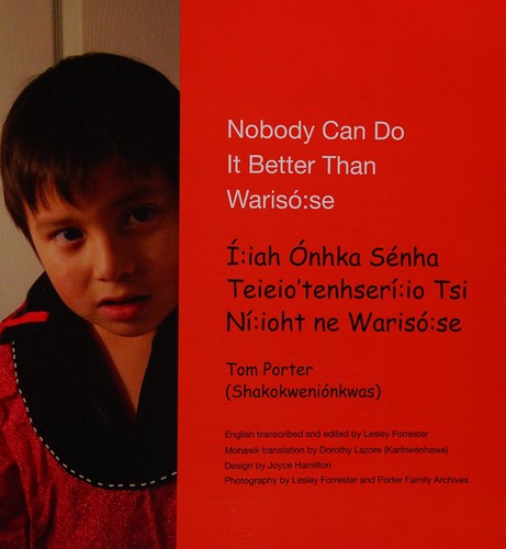 Cover for Nobody Can Do It Better Than Warisose