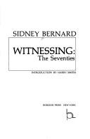 Cover for Witnessing